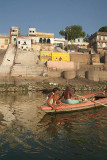 Two Men in a Boat by Nishradraj Ghat