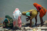 Women Collecting Holy Water from the Ganges