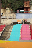Drying Saris
