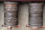 Mani Prayer Wheels outside Tabo Monastery