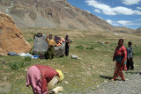 122 Locals by the Road Spiti Valley