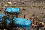 19 Road Workers Tents Leaving Spiti