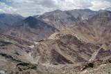 27 Scenery from Mountain Pass Leaving Spiti Valley
