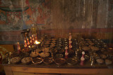 Lamps and Offerings Thiksey Monastery