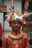 Boy Dressed as Cow Gai Jatra