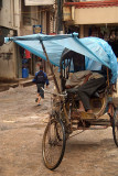 Sleeping Rickshaw Driver