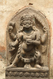 Chubby Stone Statue Steps to Swayambhu