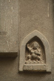Chubby God on Wall Kathmandu