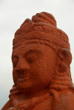 Orange Garuda Statue Pashupatinath