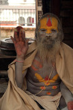 Sadhu in Shivalaya Pashupatinath 02