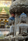 Statues and Stupas at Kathesimbhu 02