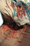 Chilies Spilling out of Sack