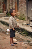 Little Boy in a Lane Bhaktapur