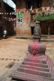 Annointed Stupa in Bhaktapur