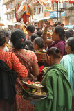 Women with Plates of Offerings Pancha Dan 05
