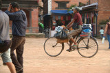 Cycling Through Durbar Square Bhaktapur