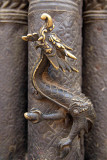 Dragon Detail on Temple Door Bhaktapur