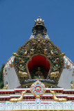 1000 Buddha Stupa Detail Kopan Monastery 03