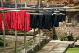 Dyed Thread Drying Bhaktapur