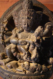 Goddess Kali in Woodcarving Museum Bhaktapur