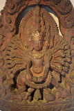 Hindu God in Woodcarving Museum Bhaktapur