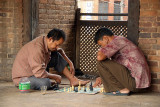 Men Playing Chess Bhaktapur