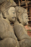 Stone Mallas Wrestler Taumadhi Tol Bhaktapur