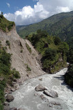 Landslide and River Bhulbhule to Jagat