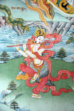 Painting on Monastery Wall Pharping 03