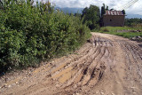 Muddy Road near Bhaktapur