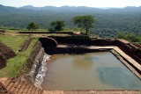 Tank on top of Sigriya Rock