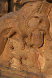 Side of Carved Steps Brihadeeswarar Temple