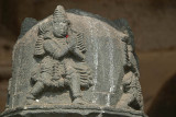 Carved Figures on Post Belur