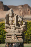 Broken Sculpture at Bidar Fort Museum