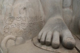Foot of Gomateshwara Statue 02