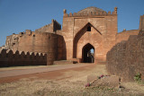 Grave with Garlands by Entrance to Bidar Fort