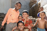 Happy Hindu Family in Bijapur
