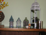 Display of One Real Mini-Greenhouse, Three Tiny GreenHouses