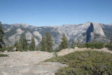 Half Dome from Sentinal Dome