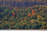 Fall Foliage - New Jersey Palisades from Riverdale, NY Train Station