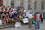 NYC Community Gardens Coalition City Hall Rally