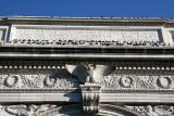 Washington Square Arch Inscription & Pigeons -  South Face