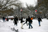  Winter in Washington Square Park