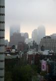 Rain Clouds Lifting - Downtown Manhattan