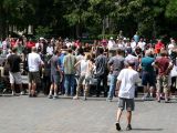 Fountain Performance Audience