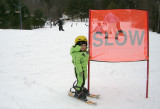 Evelyns first time skiing! Berkshire East, MA
