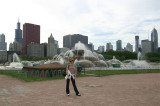 Buckingham fountain.
