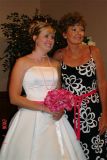 Jani and daughter at wedding