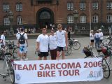 Team Sarcoma with the GIST Support Team-Rob, Megan, and Jonathan