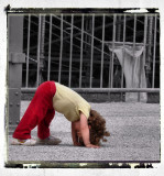 the first attempt to do a handstand... ;)